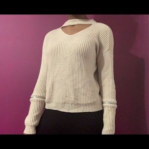 Off white colored sweater